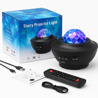🌌 Projecteur Lumineuxl – Le ciel étoilé… chez toi !