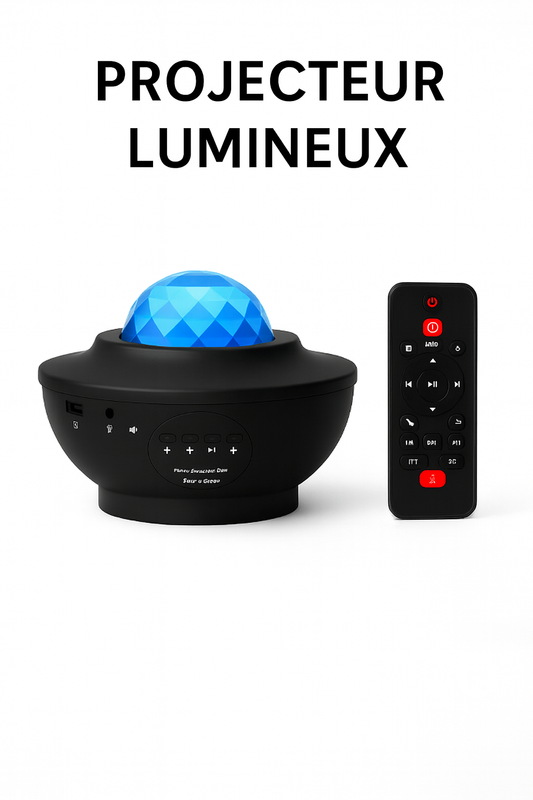 🌌 Projecteur Lumineuxl – Le ciel étoilé… chez toi !
